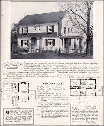 1922 Clarendon By Bennett Homes Dutch Colonial Revival Style Gambrel Roof Kit Houses Gambrel Style Courtyard House Plans Dutch Colonial Homes