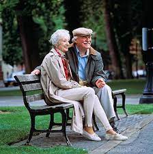 Superstock Stock Photography Old Couple Sitting On Park Bench Together Older Couple Photography Older Couple Poses Old Couples