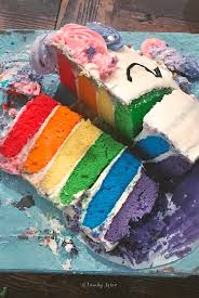 Create a colorful unicorn mane in no time with this simple trick straight from our cake decorators! How To Make A Unicorn Cake With Rainbow Layers Family Spice