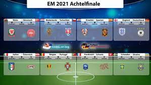 Uefa doesn't want ghost games uefa boss aleksander ceferin rejects ghost games at the em. Em Round Of 16 2021 Schedule Opponents Ard And Zdf On Tv On Em