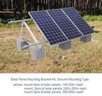 Amazon.com : Solar Panel Mounting Brackets Kit System ...