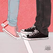 Foto yang akan kami berikan ini pastinya tak kalah lucu dan unik dengan foto yang ada di atas. Never Forever Creates Images About Love Heartbreak Obsession And Passion Take A Look At Those Inti Cute Couple Art Cute Couple Drawings Couple Illustration
