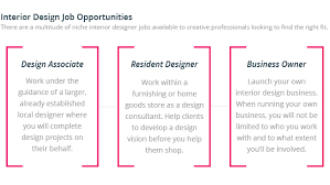 careers in interior design the