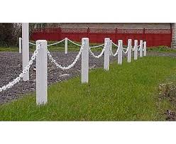 Check spelling or type a new query. Plastic 600mm White Post And 1m White Chain Garden Fence Pack Garden Ideas Driveway Garden Fence Garden