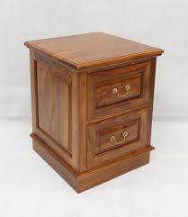 The brown filing cabinet can be easily accessorized too. Solid Mahogany Wood 2 Drawer File Cabinet Light Brown Walnut Etsy