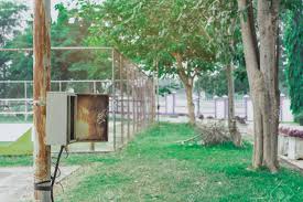 Re:house with a big green electrical box in yard Old Rusty Electrical Power Control Box On Rusted Electric Pole Stock Photo Picture And Royalty Free Image Image 136180494