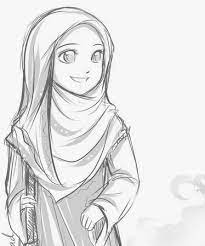 30 gambar lukisan wanita berhijab kartun gadis berkerudung ini berdandan ala 25 tokoh animasi mirip download 8 000 gambar kartun 70 best hijab vector images in 2019 muslim women face veil anime. 20 Sketsa Anime Hijab Yang Mudah Di Gambar Pelajarindo Com