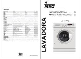 Check spelling or type a new query. Teka Li3 1480 E Built In Washing Machine Manual Manualzz