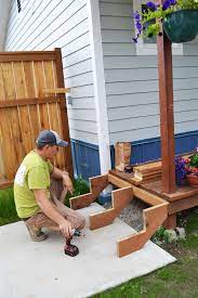 Easy Stairs Diy Stairs Diy Stairs Outdoor Diy Deck