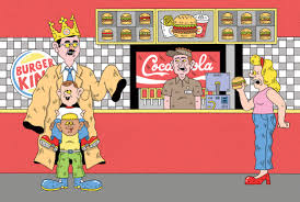A rounded figure with tilted fonts painted in catchy colors. Burger King S Ceo Daniel Schwartz Is 33 Years Old Bloomberg