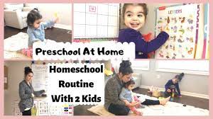 These activities enhance your child's cognitive, learning, creative, and motor areas. Homeschool Routine Preschool 3 Year Old 1 Year Old Youtube