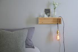 Diy floating nightstand with drawer. This Ikea Hack Bedside Shelf Is Ideal For Small Spaces Apartment Therapy Bedside Shelf Ikea Spice Rack Ikea Hack