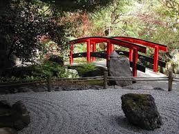 Japanese Rock Garden Design Gravel Rocks Bridge Gartengestaltung Japanischer Steingarten Japanischer Garten Anlegen