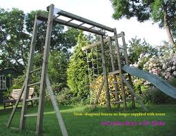 Monkey Bars Climbing Frame Climbing Frames Etc Co Uk Kids Climbing Frame Kids Garden Play Area Kids Garden Play