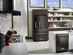 All black stainless steel kitchenaid refrigerators can be shipped to. Krmf706ebs Kitchenaid 25 8 Cu Ft 36 Multi Door Freestanding Refrigerator With Platinum Interior Design Black Stainless Steel With Printshield Finish Black Stainless Steel With Printshield Tm Finish Metro Appliances More