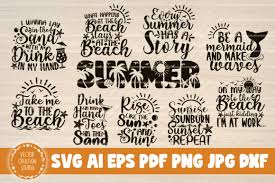 Download 27 Beach Quotes Svg File