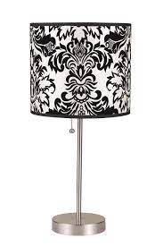 Not just a clever name. International 8312b 19 Inch Brushed Steel Table Lamp With Damask Print Shade 6235sn Black Print 2025 Clipon 19h Give 15inch Degree 19 It Square 360 By Ore Ship From Us Walmart Com Walmart Com