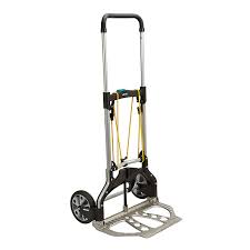 Manche pivotant, chariot facile à manier. Diable Pliant Wolfcraft Ts850 Charge Lourde 100 Kg Castorama