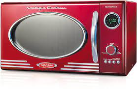 Buy microwaves and get the best deals at the lowest prices on ebay! Amazon Com Nostalgia Rmo400red Retro 0 9 Cubic Foot Microwave Countertop Microwave Ovens Kitchen Dining