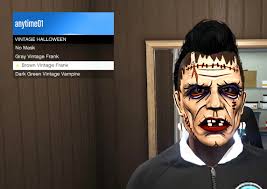 Brown Vintage Frank Mask : r/gtaonline