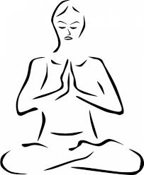 Vector Drawing Of Seated Yoga Pose Yoga Poses Free Yoga Yoga Meditation