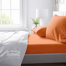 Luckily, bed bath & beyond's vast offering of sheet sets in various materials, thread counts, weaves, performance features, and sizes ensure you have plenty of options to choose from, so you can find the perfect sheet set for you. Orange Sheet Sets Wayfair
