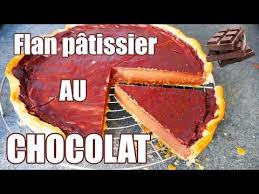 Flan Patissier Au Chocolat Facile Et Rapide Youtube Desserts