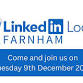 LinkedIn Local Farnham - Tuesday 9th December 2025 event image