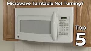 Top Reasons Microwave Turntable Not Turning Microwave Oven Troubleshooting Youtube