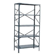 Maybe you would like to learn more about one of these? Edsal 18 In D X 36 In W X 72 In H 5 Tier Steel Utility Shelving Unit Lowes Com Steel Shelving Unit Freestanding Shelving Units Shelving