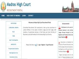 Observation of honourable madras high court: Madras High Court Recruitment 2021 Apply Online For 77 Personal Assistant Personal Clerk Posts