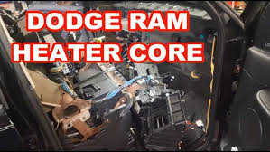 How to: Change a Heater core of a Dodge Ram 2ndgen 1500 / 2500 ...