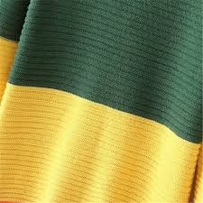 Women Casual Multi Color Stripe Jumper Long Fashion Blue Green Yellow Orange Patchwork Striped Long Sweaters Pullover Clothing Yarn Mat Yarn Michaelsyarn Toy Aliexpress