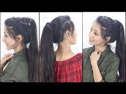 New Ponytail Hairstyles For College Work Ponytail Hairstyle Youtube Hair Styles Ponytail Hairstyles Latest Hairstyles