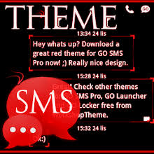 Go sms pro latest apk 8.00 (505) is an app intentionally created to make sms popular again. Tema De Neon Rojo Go Sms La Ultima Version De Android Descargar Apk