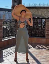 The separation between a woman's legs means that she is&hellip; See more