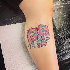 If you want an elephant tattoo, but you are not sure about the design, then you must take a look at in hindu, the elephant is the god of luck and fortune. 21 Cool And Creative Elephant Tattoo Ideas 10 Watercolor Elephant Tattoo Tattoos Watercolor Elephant Tattoos Simple Elephant Tattoo Elephant Tattoo