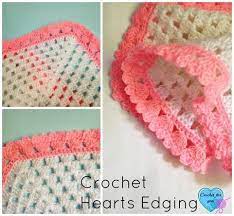 Crochet Hearts Collar Pattern Edging Crochet For You Crochet Edging Patterns Crochet Blanket Edging Crochet Patterns