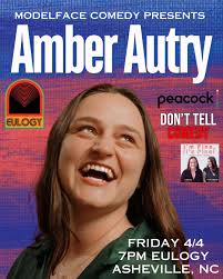 Just Announced: We're psyched to be hosting @modelfacecomedy's upcoming  show featuring @amberautrycomedy