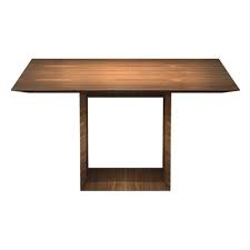 Modloft Greenwich Modern Classic Brown Walnut Wood Square Dining Table 51 D 60 D Kathy Kuo Home