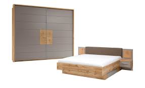 Das schlafzimmer, der ort der entspannung und erholung. Uno Schlafzimmer 4 Teilig Mit Bettkasten Campus Wildeiche Nachbildung Basaltgrau