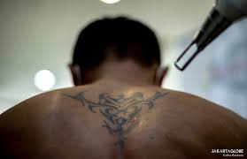 Take equal quantity of apricot scrub and salt and mix them well. Repent And Clean Former Hoodlums Remove Tattoos As Penitence