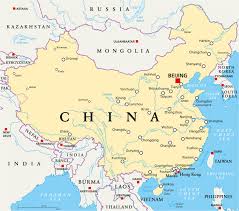 Carte De La Chine Relief Villes Carte Administrative Et Politique De La Chine