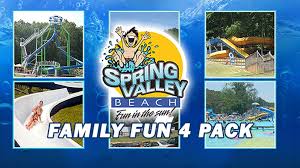 Unlimited entry on any public operating day during the 2021 season. Spring Valley Beach Family Fun 4 Pack Deal Rocketcitynow Com