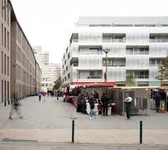 Gallery Of Place Olympe De Gouges Et Allee Des Ateliers A Pantin Ateliers 2 3 4 11 Urban Housing Facade Design Facade
