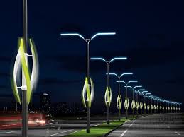 Image result for solar windmill led street lights