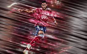 Download Wallpapers Serge Gnabry 4k Bavaria Munich German Footballer Creative Art Blades Style Bundesliga Germany Burgundy Background Lines Art Footba Sports Wallpapers Serge Gnabry Bayern Munich