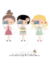 Girl With Camera Clip Art Set Creative Clipart Collection Art Clipart Clip Art Cute Art