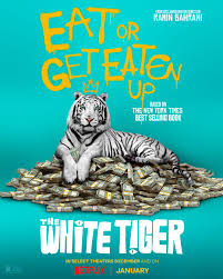 Watch the white tiger (2021) hindi from player 1 below. The White Tiger Movie 2021 Tiger Poster White Tiger Netflix