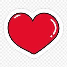 Shiny Red Heart Shaped Transparent Png Premium Image By Rawpixel Com Sasi Red Heart Stickers Pink Heart Background Flower Doodles
